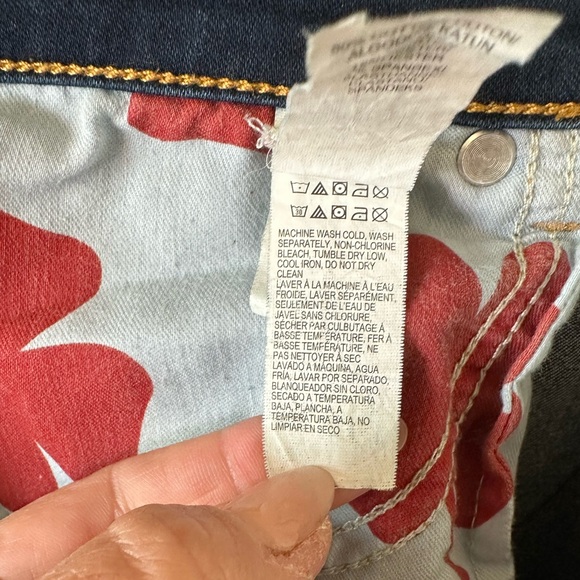 Lucky Brand Sweet’N Low Bootcut Jeans Size 14 (32) Regular - Picture 11 of 13